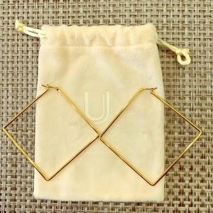 Uncommon James “girl boss” earrings